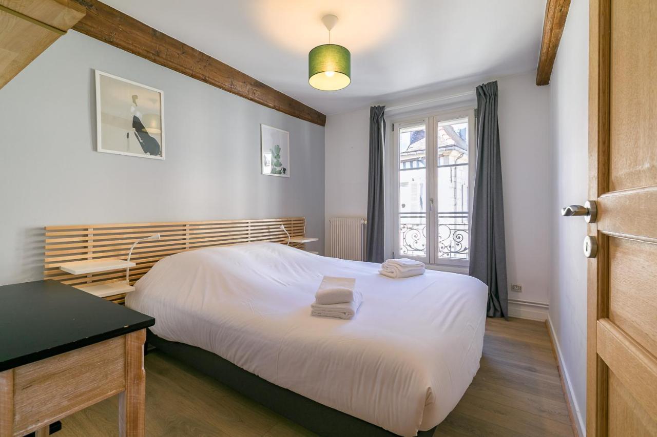 Le Rousseau Charme Et Authenticite- Srloc Apartamento Dijon Exterior foto