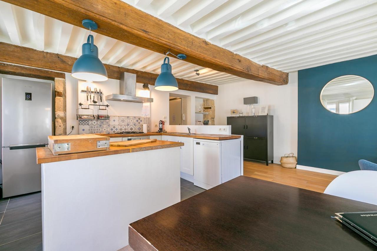 Le Rousseau Charme Et Authenticite- Srloc Apartamento Dijon Exterior foto