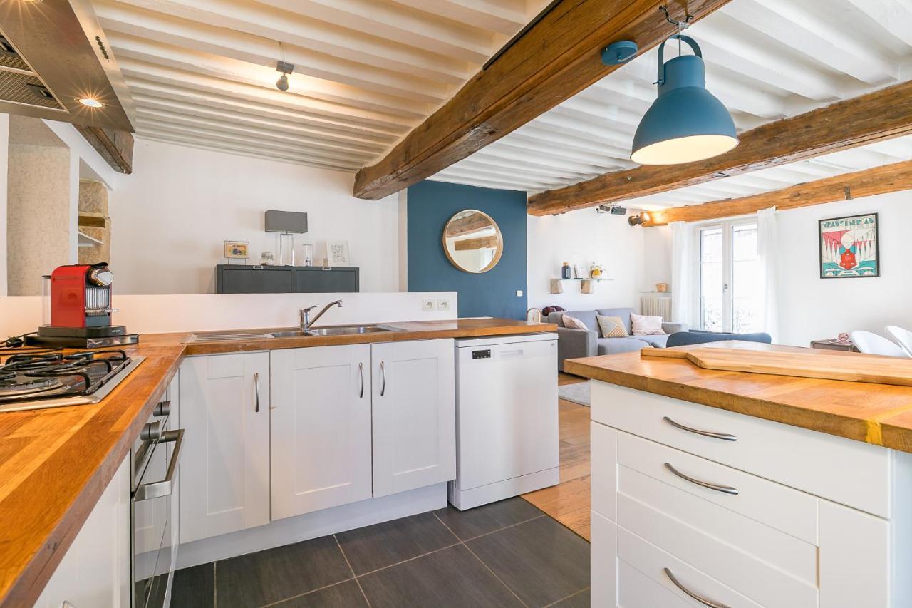 Le Rousseau Charme Et Authenticite- Srloc Apartamento Dijon Exterior foto