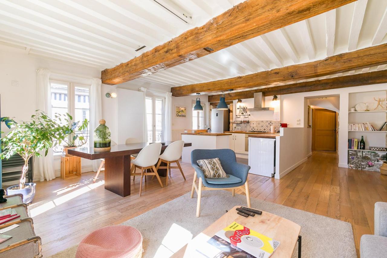 Le Rousseau Charme Et Authenticite- Srloc Apartamento Dijon Exterior foto
